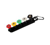 BULAIDAI High Pressure Washer Nozzle Set Quick Connection Adjustable Sprays Nozzle 1/4inch Thread Perfect for Various Cleaning Tasks Garden Hose Attachment