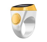 BULAIDAI Innovative Counting Intelligent Counting Rings with Accurate Middle Eastern Alert for Students & Professional Traveler's Prayer Accessory
