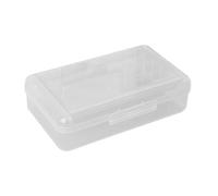 BULAIDAI Large Capacity Pencil Case Double Layer Clear Pen Box High Capacity Pen Case Colored Organizers for Student Kid Portable Organizers