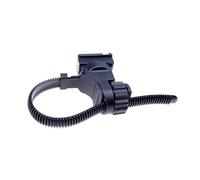 BULAIDAI Lightweight Front Light Bracket for Bicycles Quick Mount Secure Shock-Resistant Fit on Flat Flat Handlebars Bike Light Clamp