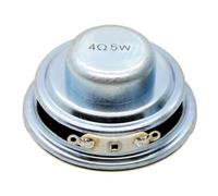 BULAIDAI Metal Loudspeaker 4Ohm 45mm 5W Internal Full-Ranges Multimedias