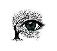 BULAIDAI Metal Multicolor Tree Butterfly Wall Hanging Ornament for Home Living Room Decors Rustproof Coating Quick Mounting Metal Art Sculpture