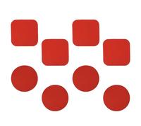 BULAIDAI (Pack of 8) Premium Rubber Gripping Pad Long Time Fade Resistant Easy Cleaning Design Perfect for Hard to Open Container Nonslip Rubber Opener Set Removes Stubborn Cap Also Functions As