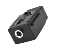 BULAIDAI Plug Play Stereo Socket ABS Construction Anti Oxidation for Vehicle Sound Systems Enhancing Signals 5Q0035724 Car Stereo Auxiliary Socket