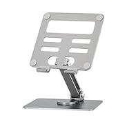 BULAIDAI Portable Folding Laptop Pad Stand Tablet Cooling Bracket Tablets Pads Holder Heat Dissipation Aluminum Alloy Rack Laptop Tablets Phone Pad Adjustable