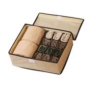 BULAIDAI Portable Storage Solution for Undergarments Using Friendly Nonwoven Fabric Travel Friendly Storage Container