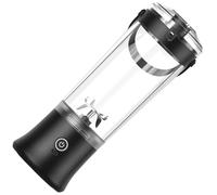 BULAIDAI Quick Cleaning Electric Juicer with Ergonomic Handle Design Efficient Fruit Processing Machine PC Texture for Travel Portable Rechargeable Juicer Blender