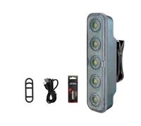 BULAIDAI Rechargeable Back Light with Movement Detectors Automatic Sensing Trail Back for Outdoor Sports Enthusiasts Night Cycling Bike