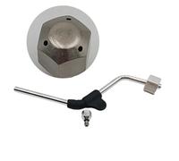 BULAIDAI Stainless Steel Pipe Coffee Machine Replacement Part Perfect for Espresso Machines Ensures Frothing Coffee Solution