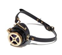 BULAIDAI Steampunk Inspired Motorcycle Goggles Sunglass for Cosplay & Everyday Fashion Accessories Theme Parties and Role Play PU Leather Metal Frame