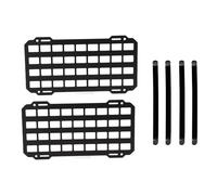 BULAIDAI Strategic Car Seats Back Organizers | Rigid Molles Panels for Vehicles Truck Mount Rack Panel for Strategic Gear Upgrades Vehicle Window Organizers Strategic Molles Panel for Modular Storage