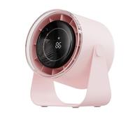 BULAIDAI Table Fan Rechargeable, Handheld USB Desk Desk Powerful Air Circulating Technology USB Charging