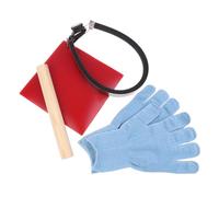 BULAIDAI Tennis Rubber Manual Cutter Special Scissors Cutting Machine Safe Cutting Tool for PingPong Paddles Easy to Use PingPong Rubber Cutter Adjustable Rubber Cutting Tool for Table Tennis