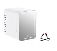 BULAIDAI Thin 4L Car Beauty Refrigerator for Dermocare Products Calm Force Efficient Structure Compact Car Fridge for Cosmetics Cosmetic Refrigerator for Travel