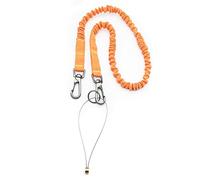 BULAIDAI Tool Tethers Lanyard with Buckles Strap Thicken Rope AntiFalling Lanyards Dynamics Tools Dynamics with Carabiner Attachments and Portable Rope