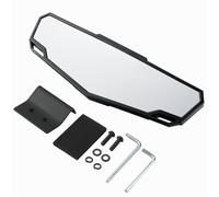 BULAIDAI UTV Adjustable Impactresistant Wide Angles Rear View Reflectors Glass with Windshield Easy Installation for 570 900 1000 Shatter Resistant