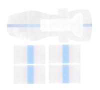 BULAIDAI Water Resistant Swimming Sanitary Pad with Wing Breathable Private Area Pad for Female Water Sport Adhesive Swim Private Sticker