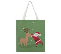 BULALABU Large Martin Canvas Tote Bag Double-Sided Print 38x41CM - Polyester Reusable Shopping Bag for Grocery Travel Camping, Stylish Shoulder Handbag for Women Men UK/Europe