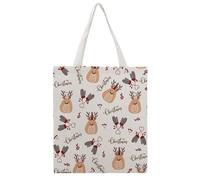 BULALABU Large Martin Canvas Tote Bag Double-Sided Print 38x41CM - Polyester Reusable Shopping Bag for Grocery Travel Camping, Stylish Shoulder Handbag for Women Men UK/Europe