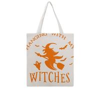 BULALABU Large Martin Canvas Tote Bag Double-Sided Print 38x41CM - Polyester Reusable Shopping Bag for Grocery Travel Camping, Stylish Shoulder Handbag for Women Men UK/Europe