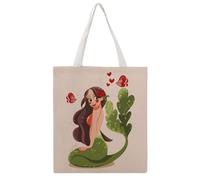 BULALABU Large Martin Canvas Tote Bag Double-Sided Print 38x41CM - Polyester Reusable Shopping Bag for Grocery Travel Camping, Stylish Shoulder Handbag for Women Men UK/Europe