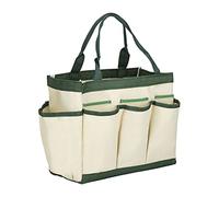 Bulaned Gardening Tool Storage Bag with 9 Pockets, Garden Tool Bag for Indoor and Outdoor, Heavy-Duty Gardening Pouch, Organiser