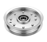 Bularie 756-05042 Flat Idler Pulley Replacement Cub Cad et Mower - Heavy Duty Idler Pulley Compatible with Cub Cadet, RZT-L42, RZT-L46, RZT-L50 Zero Turn Mower, MTD Troy-Bilt Craftsman Riding Mower