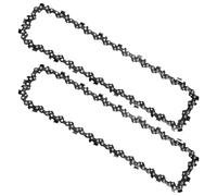 Bularie Replacement 10 Inch Chainsaw Chains 3/8" LP Pitch, 050" Gauge, 40 Drive Links, Pole Saw Chain Compatible with Remington, Worx, Sunjoe, Craftsman Corded Electric Saw, 2 Pack