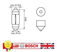 Bulb 0233371-4 Genuine BOSCH 1987302227