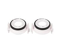 Bulb Adapter Headlight Retaining Clip LED Holder Durable Plastic Conversion Accessories for Automotive LED Headlight Bulbs ABS Material H7 Shade Type 2pcs