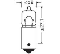 Bulb BA9s 64115 OSRAM