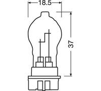 Bulb, direction indicator OSRAM 7450A