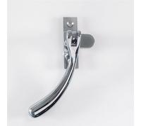 Bulb Ended Casement Window Fastener - 98mm Handle 45mm Centres Polished Brass