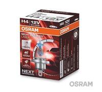 OSRAM Night Breaker Laser H4, Next Generation, plus 150 percent More Brightness, Halogen Headlamp, 64193NL, 12 V, Passenger Car, Carton Folding Box (1 Lamp)