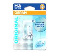 OSRAM ORIGINAL H3, halogen-headlamp bulb, 64151, 12V, folding carton box (1 piece)