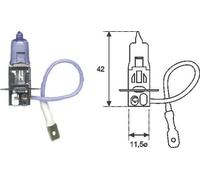 BULB, FRONT FOG LIGHT 002553100000 MAGNETI MARELLI