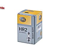 Bulb HELLA x10 Fits IVECO MAN G 90 RENAULT VOLVO F 4 MERCEDES 63-05 8GD002088271