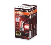 Osram NIGHT BREAKER SILVER H11, +100% more brightness, halogen headlamp, 64211NB