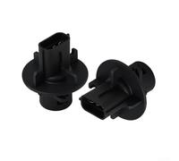 Bulb Holder 3 Pin 2 Pole Plastic, Direct Replacement for Land Rover Defender 90/110 Freelander 1 for Range Rover P38, OEM Part XBP100190 2 Pack