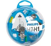 Box Emergency Essential with Bulb H1/H7 Philips