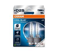 OSRAM XENARC® Cool Blue Boost, D2S, Xenon Headlight Lamps, 7000K, Hanging folding box (2 lamps), offroad use only