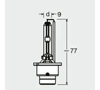 OSRAM Ultra Life Xenarc Headlight bulb 66440ULT D4S single