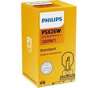 Bulb PG18.5d-3 PSX26W 12278C1 PHILIPS for MERCEDES-BENZ AUDI BMW