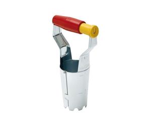 Bulb Planter 6 cm Steel With Fixed Handle Comfort Grip Steel Wolf Garten