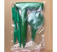 Bulb Planter & Dibber Tool - Durable ABS Plastic Seed Planting Dibber with 1-10 cm Depth Scale, Ergonomic Handle, Precise Soil Transplanter for Flower, Vegetable & Herb Gardening (4pcs)