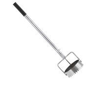 Bulb Planter Sod Remover Multipurpose with Retractable Handle, Stainless Steel Adjustable Plugger Digging Holes for Greenhouse Garden Lawns Sod Cutter, for Greenhouse Vegetable Planting Home Garden