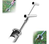 Bulb Planter Tool, 2024 New Plant And Fruit Tree Seedling Transplanter, Stainless Steel Fruit Tree Transplanter Digging Tool With Long Handled, Easy Transplanter Garden Tools For Seed Planting