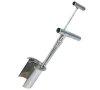 Bulb Planter Tool Heavy Duty Long Handle Stainless Steel Seed Planter Tool for Digging Holes to Plant Tulips Iris Daffodils