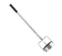 Bulb Planter Tool Long Handle Multipurpose Sod Remover with Serrated Base,Plugger Digging Holes for Greenhouse Garden Lawn Sod Cutter, Remover, and Plugger, Grass Planter