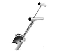 Bulb Planter Tool | Long Handled Stainless Steel Garden Bulb Planter | Metal Bulb Planter | Gardening Bulb Transplanter | Sod Plugger For Digging Holes To Plant Tulips/Iris/Daffodils